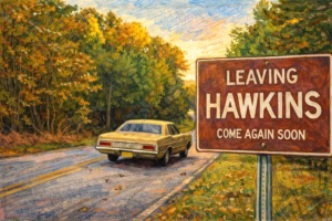 Hawkins Stranger things